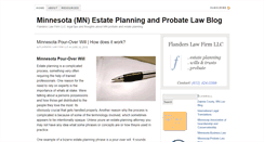 Desktop Screenshot of minnesotaestateplanningblog.com